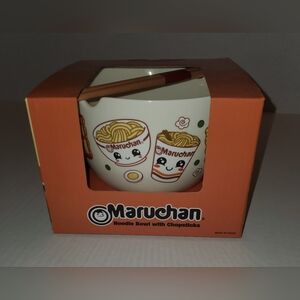Maruchan Ramen Noodle Bowl with chopsticks by MAD Engine